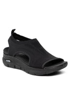 Arch Fit City Slip-On Sandals - Black