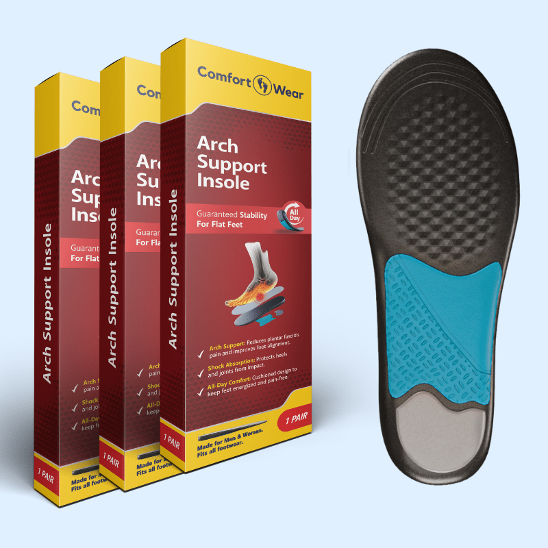 3 Pack - Arch Support Insoles