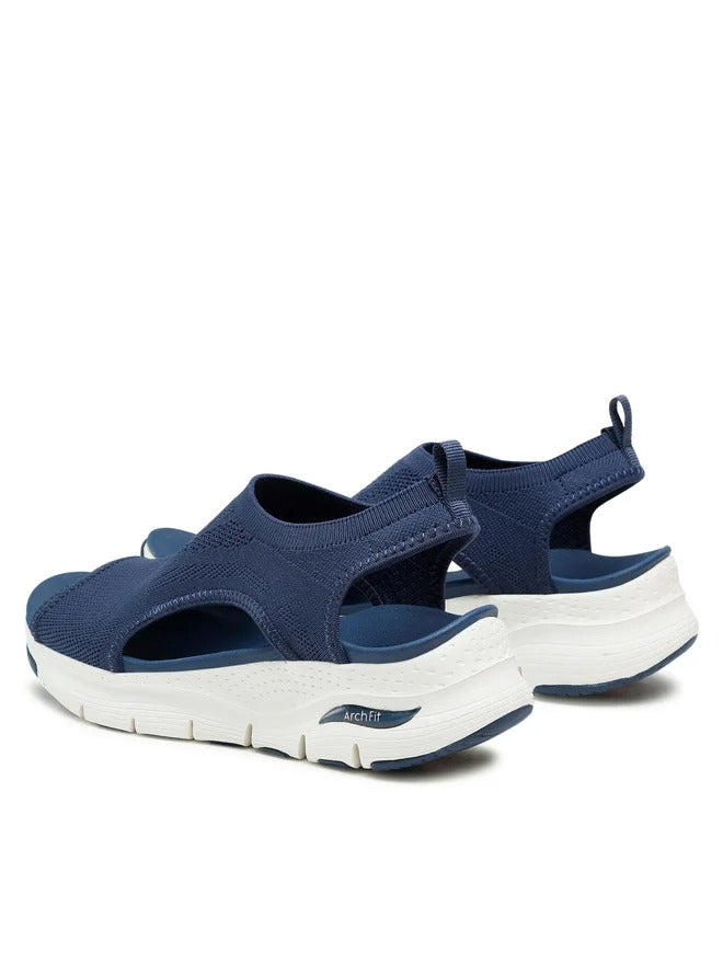 Arch Fit City Slip-On Sandals - Blue