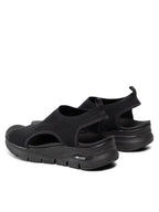 Arch Fit City Slip-On Sandals - Black