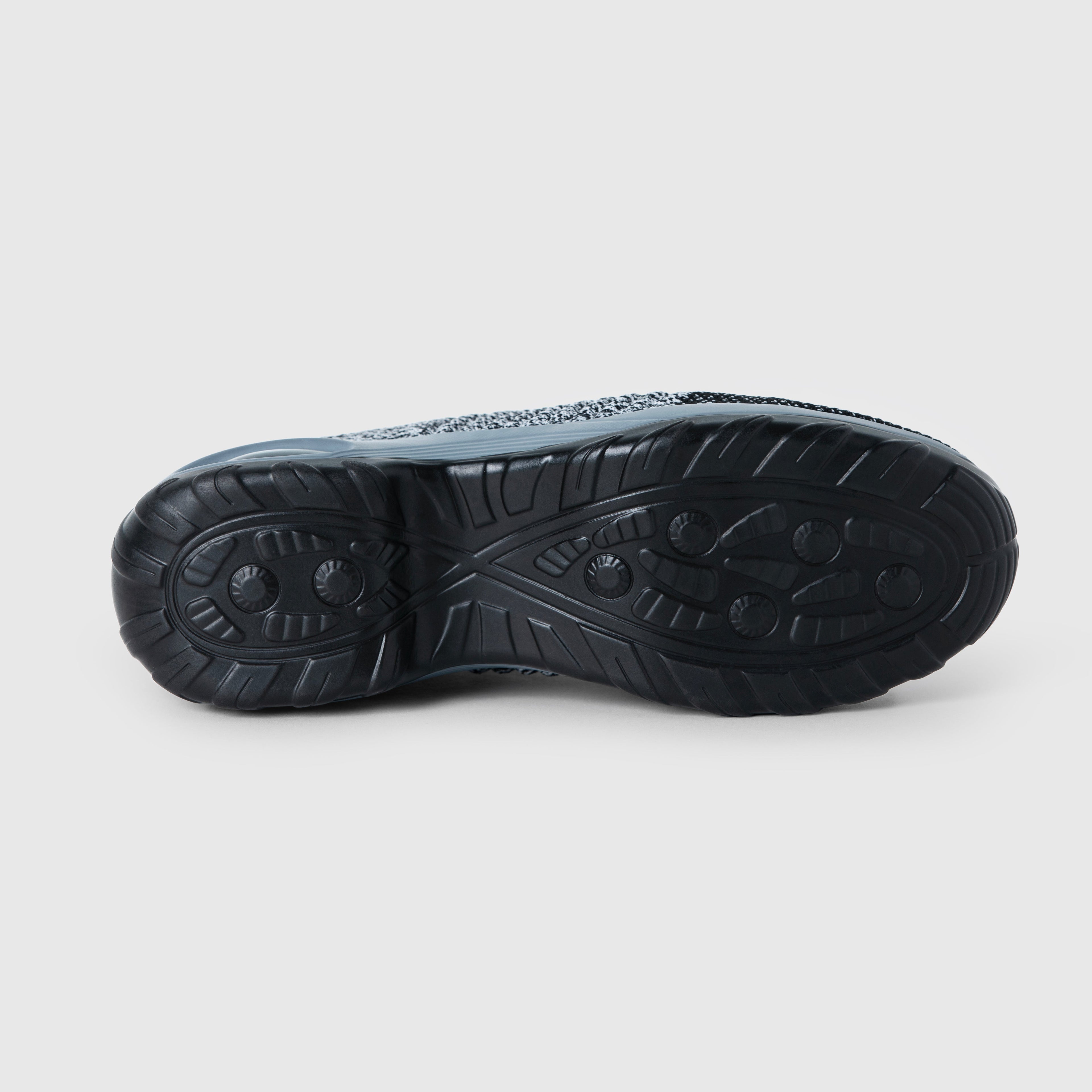Breathable No-Tie Stretch Shoes - Grey