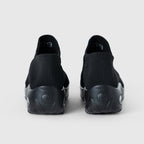 Breathable No-Tie Stretch Shoes - Black