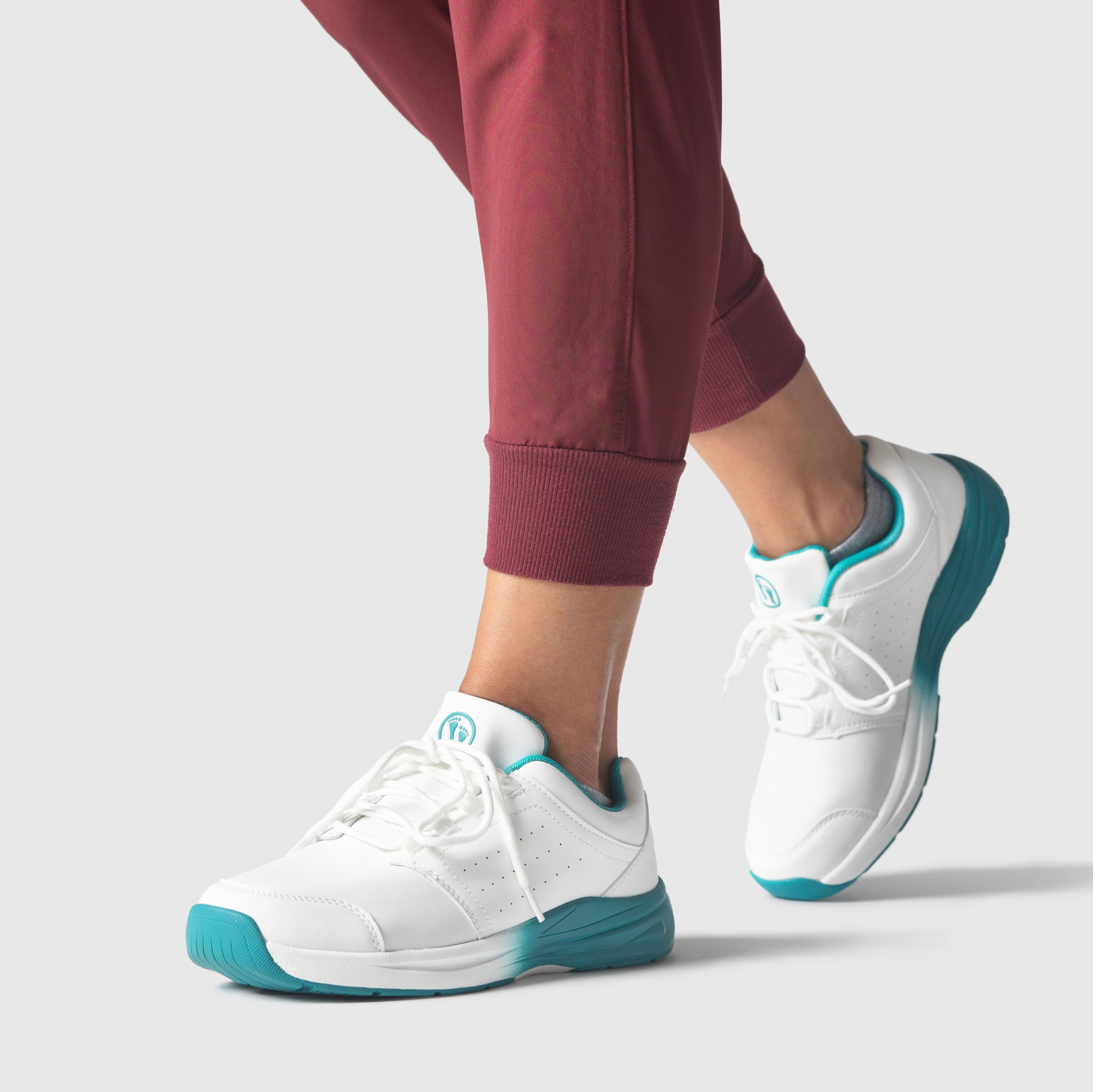 Stride Cushion Shoes - Turquoise