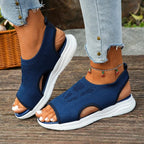 Arch Fit City Slip-On Sandals - Blue