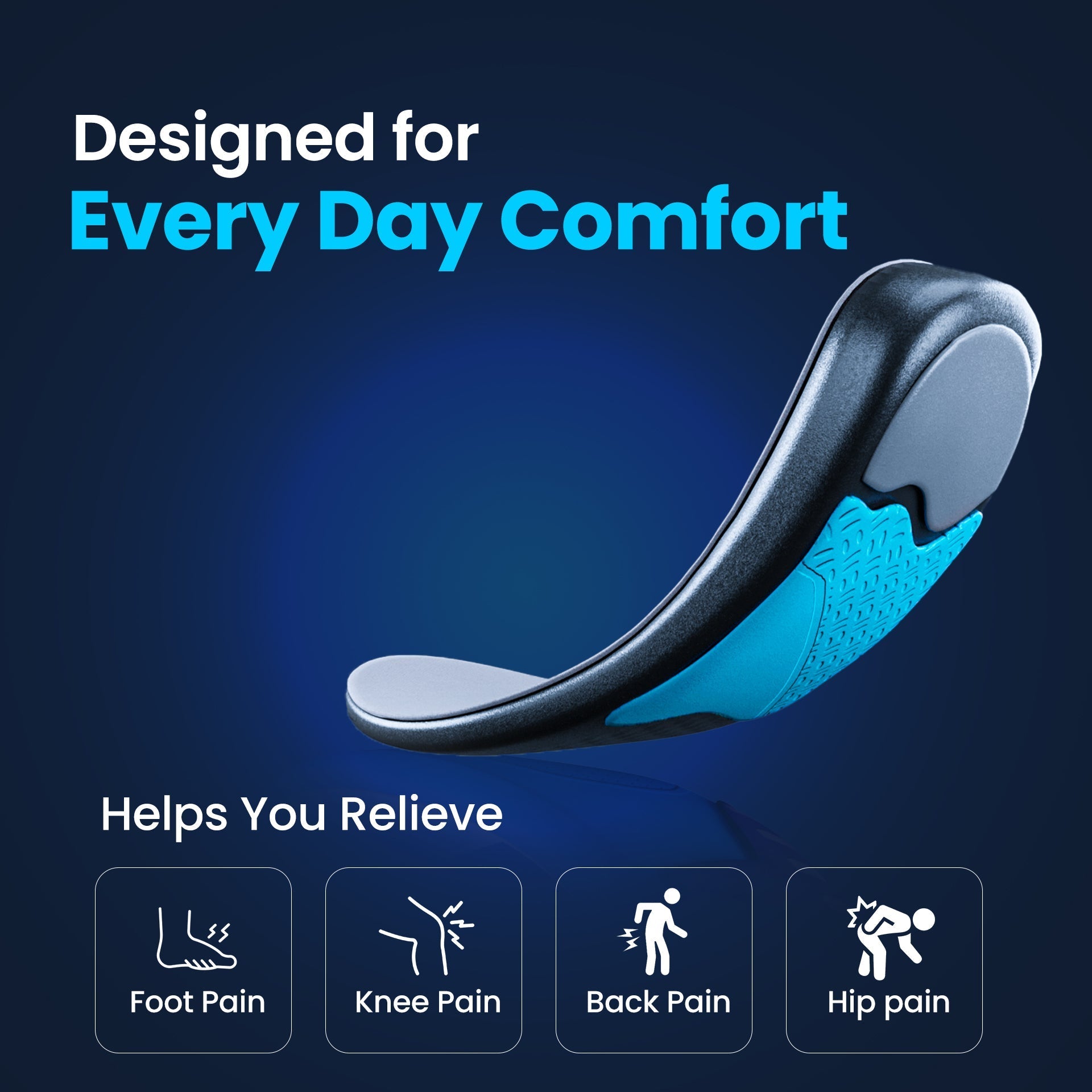 2 Pack - Arch Support Insoles