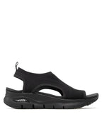 Arch Fit City Slip-On Sandals - Black