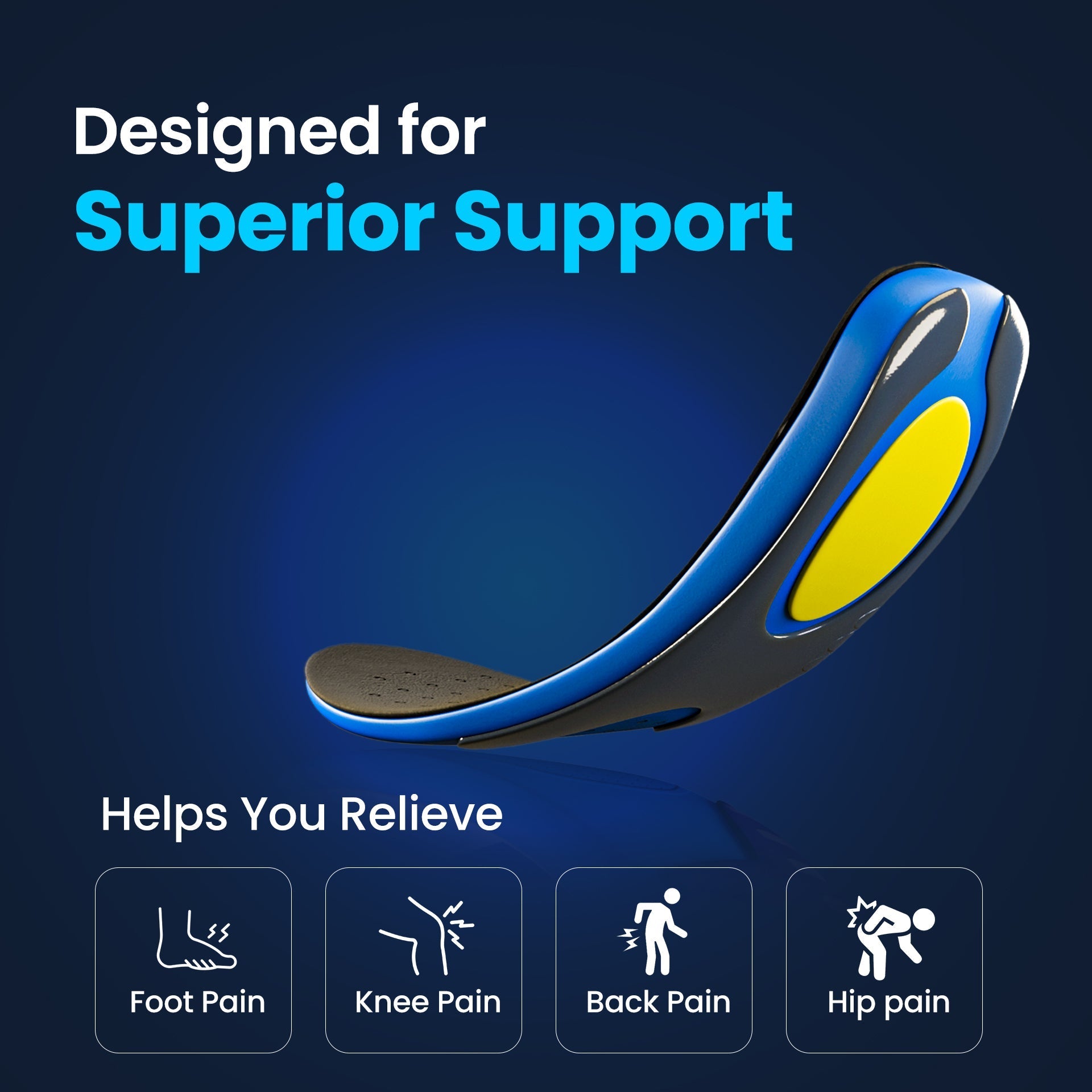 2-Pack Heavy Duty Support Insole