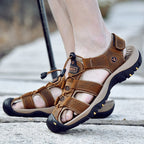 Men's High-Altitude Ortho Heel Strap Sandals - Espresso