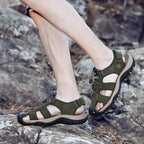 Men's High-Altitude Ortho Heel Strap Sandals - Green