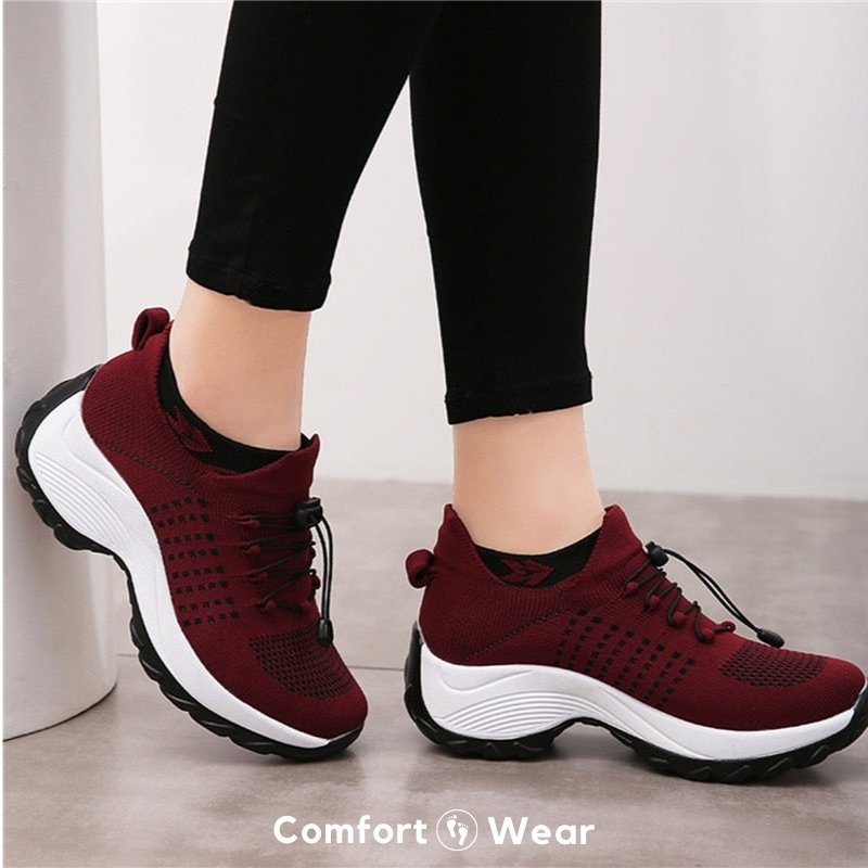 Ortho Stretch Cushion Shoes (FREE FLOW Compression Socks)