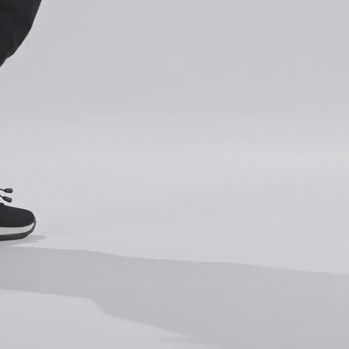 Ortho Stretch Cushion Shoes - Black Purple