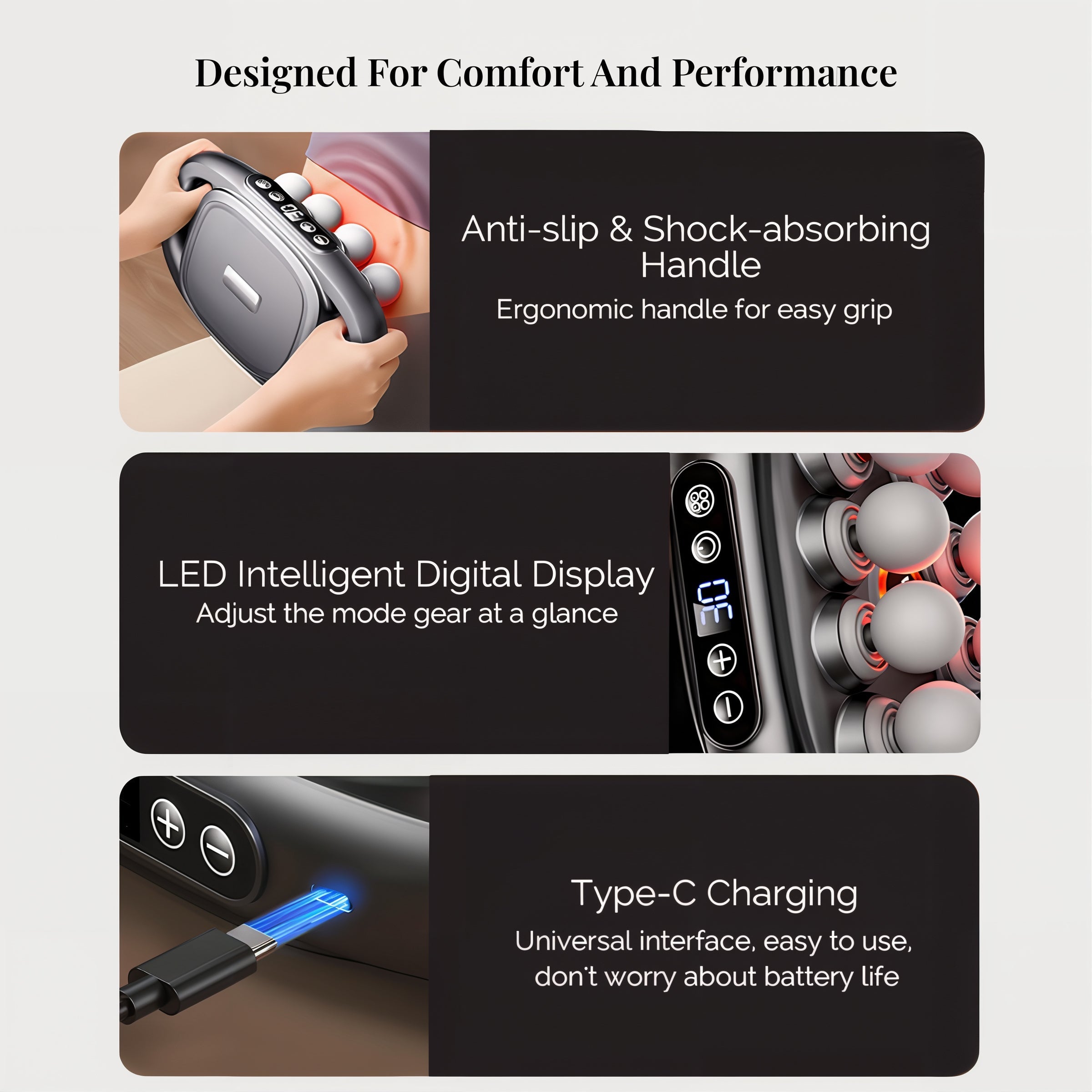 LuminaStep 16-Head Deep Tissue Massager