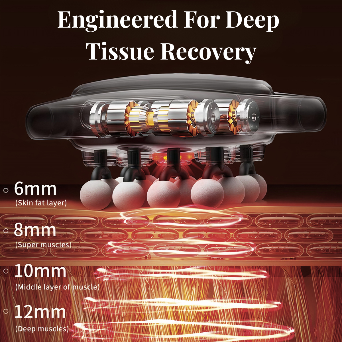 LuminaStep 16-Head Deep Tissue Massager